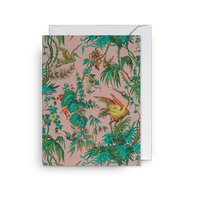 Herons Taupe Exotic Jungle | Warner House | Mini Card
